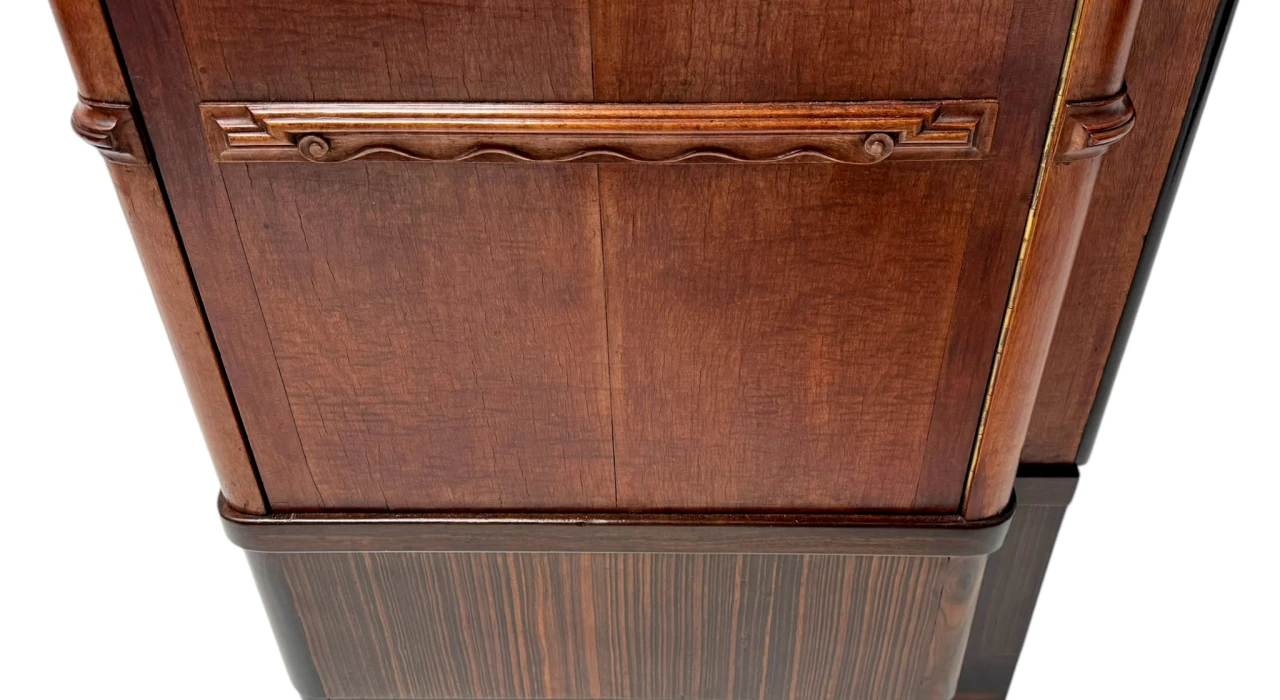 Art Deco Amsterdamse School Cabinet by J. B. Hillen Amsterdam, 1920s